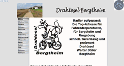 Desktop Screenshot of fahrradwerkstatt-drahtesel.de