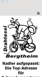 Mobile Screenshot of fahrradwerkstatt-drahtesel.de